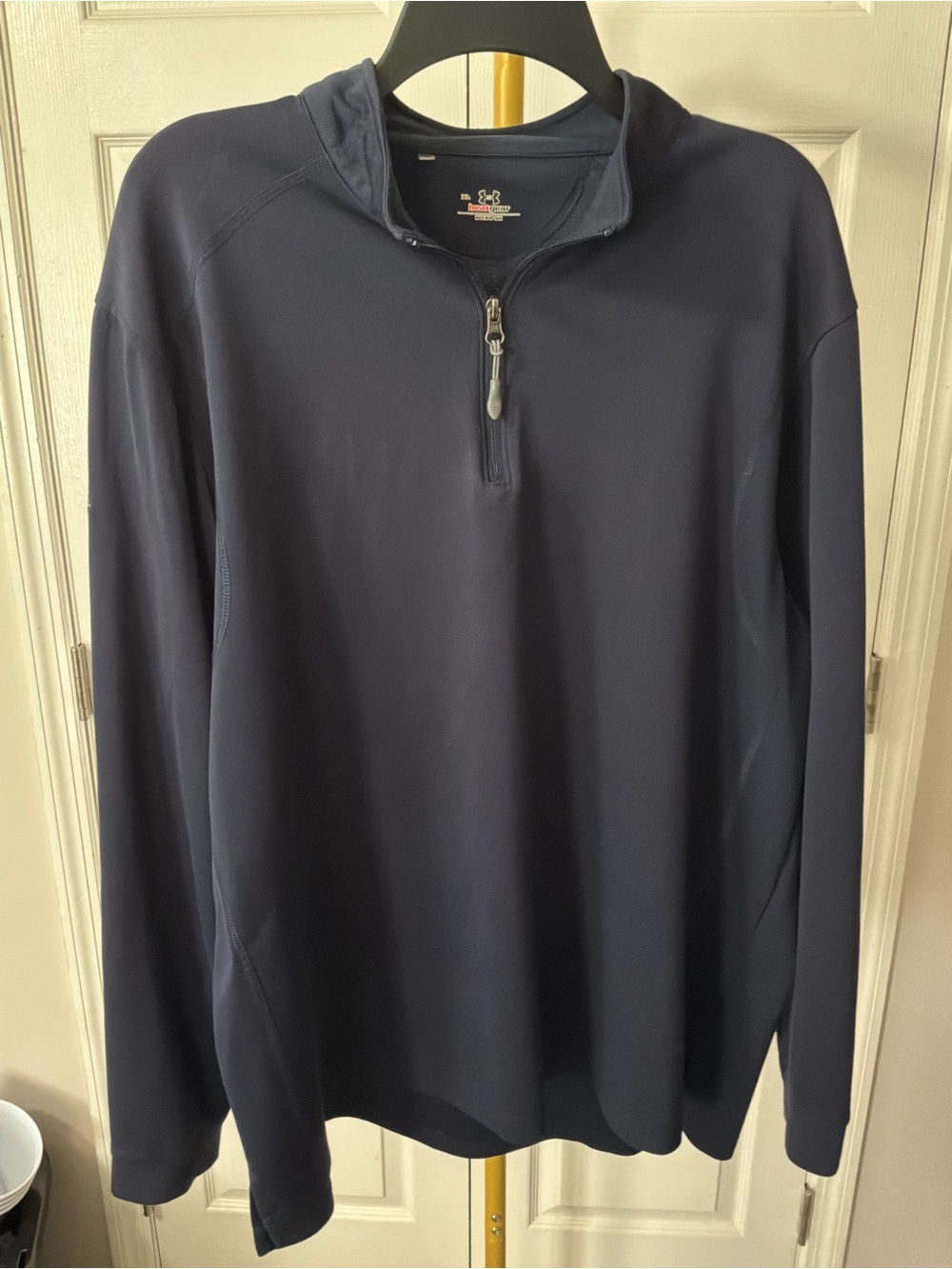 Under Armour Navy Half-Zip Performance Pullover Dealerweb Hilliard Farber & Co